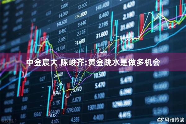 中金宸大 陈峻齐:黄金跳水是做多机会